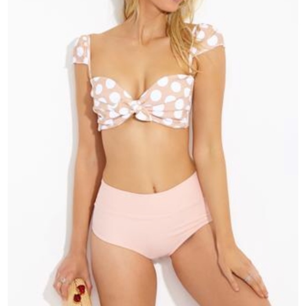 Montce Swim bottoms high waist -pastel